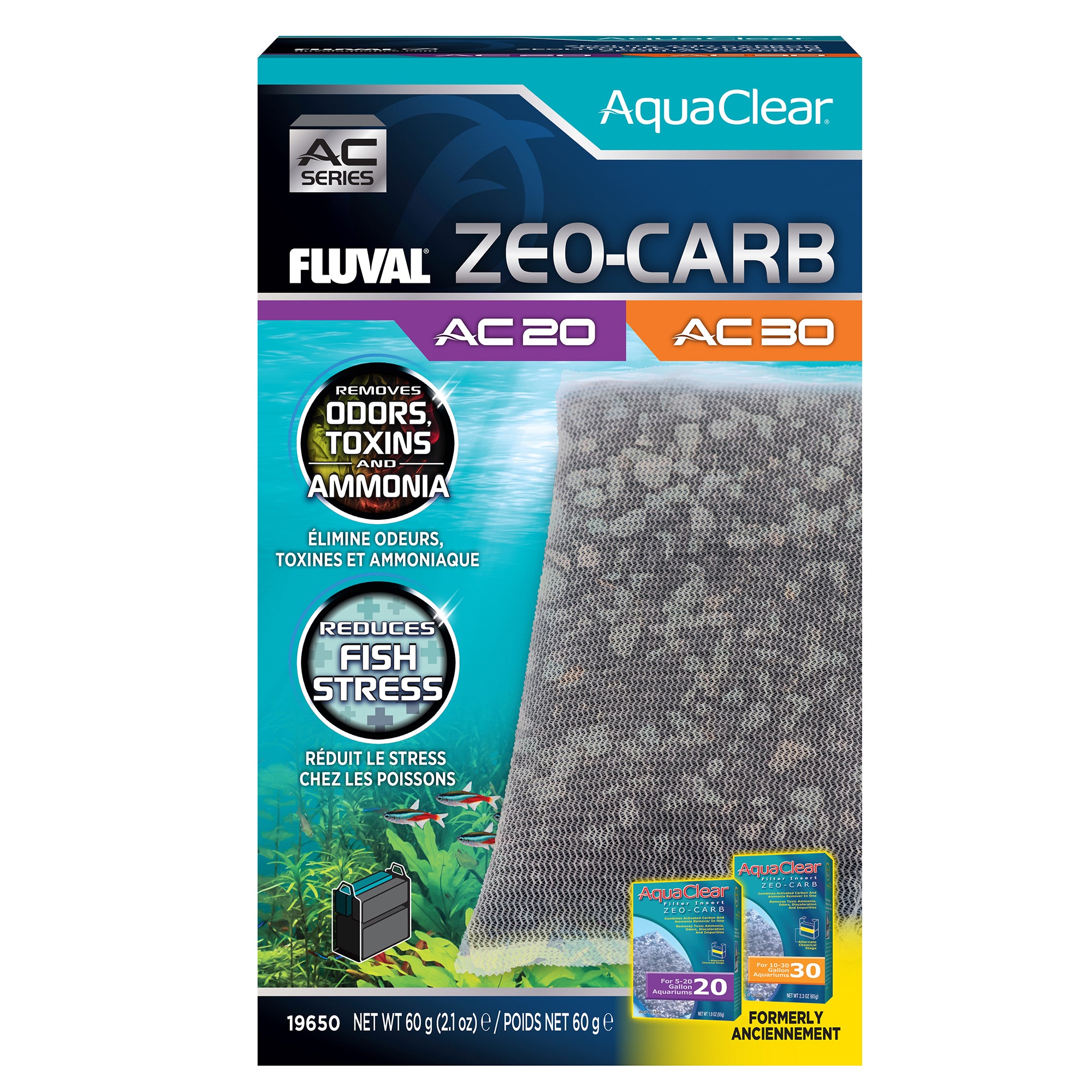 Fluval/AquaClear Zeo-Carb