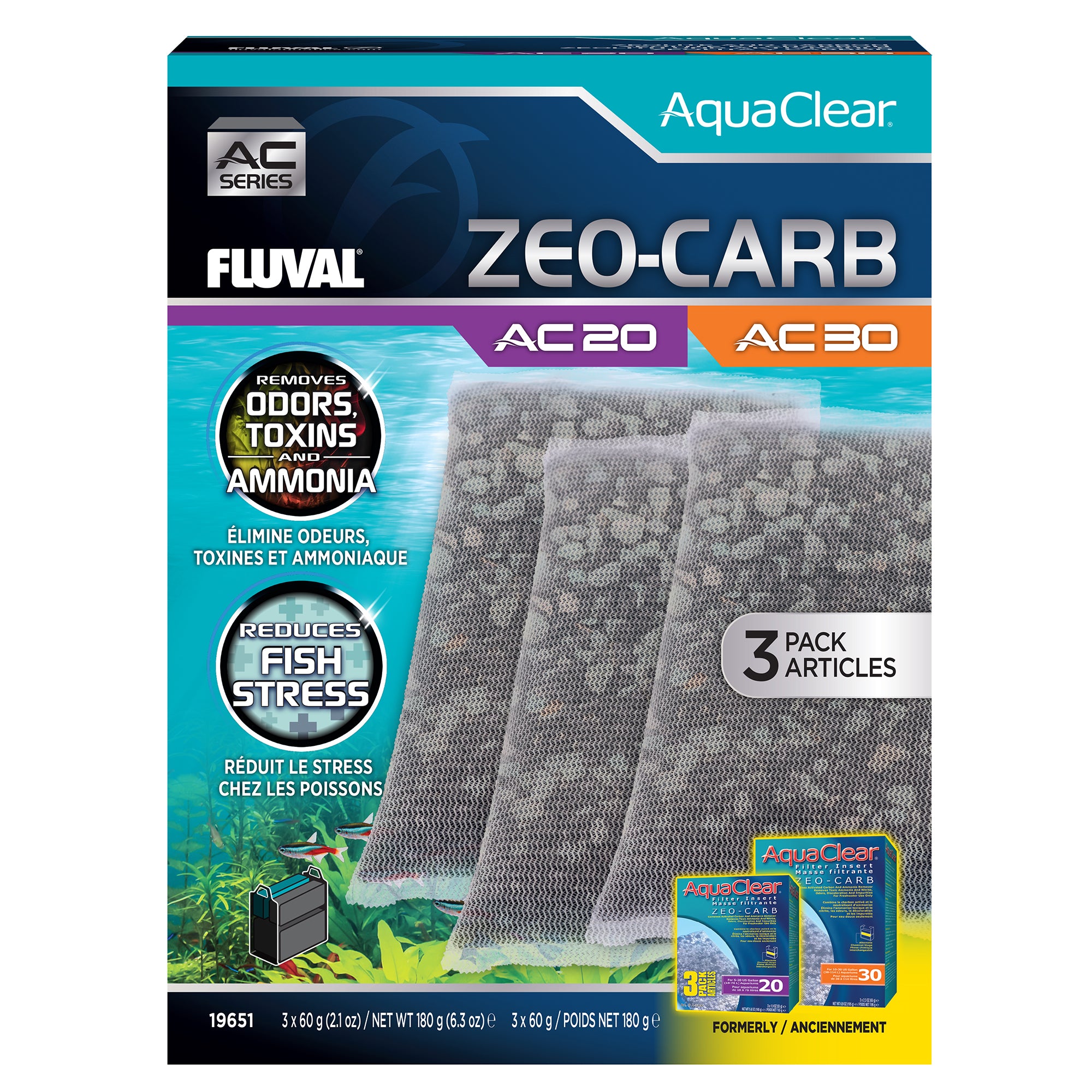 Fluval/AquaClear Zeo-Carb