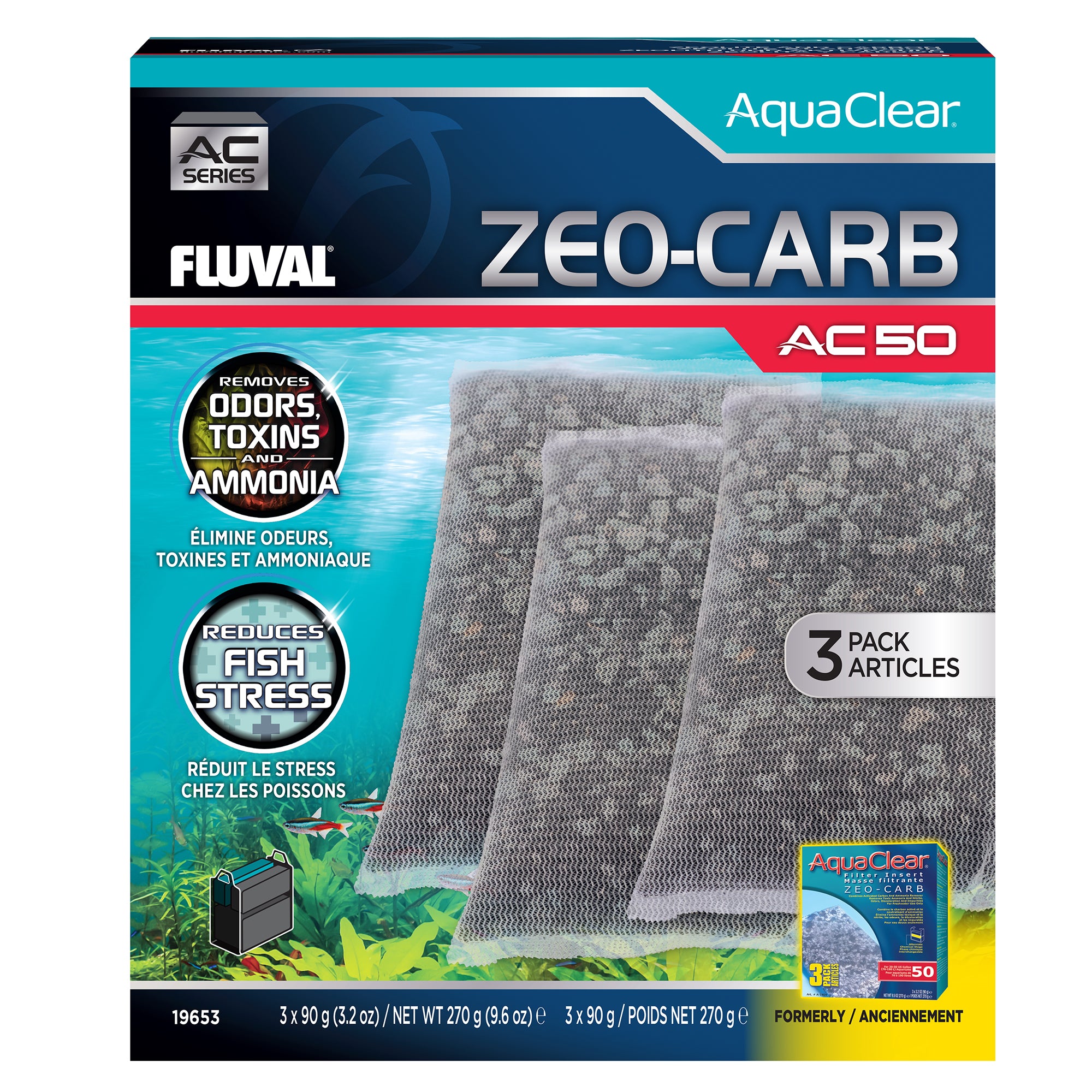 Fluval/AquaClear Zeo-Carb