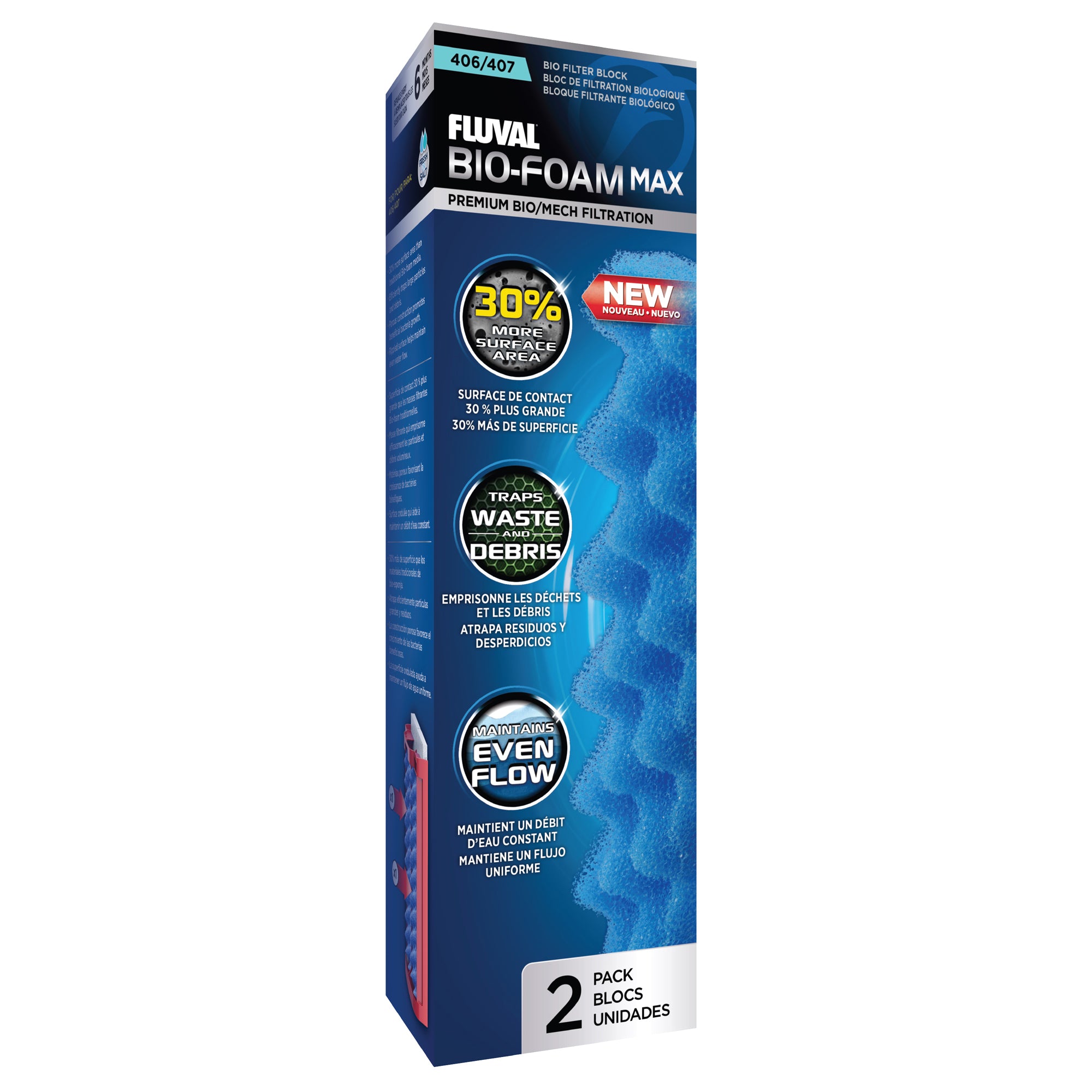 Fluval 06/07 Series Bio-Foam Max - 2 pack