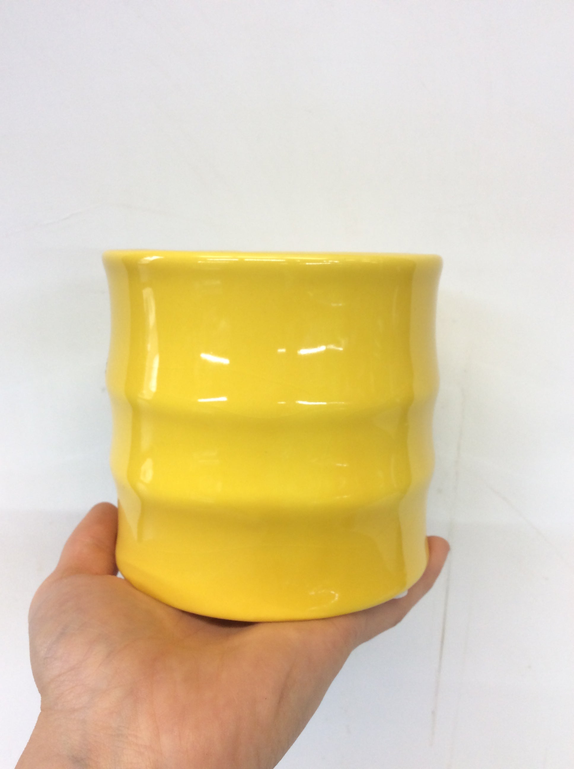 Ailie 4" Yellow Ceramic