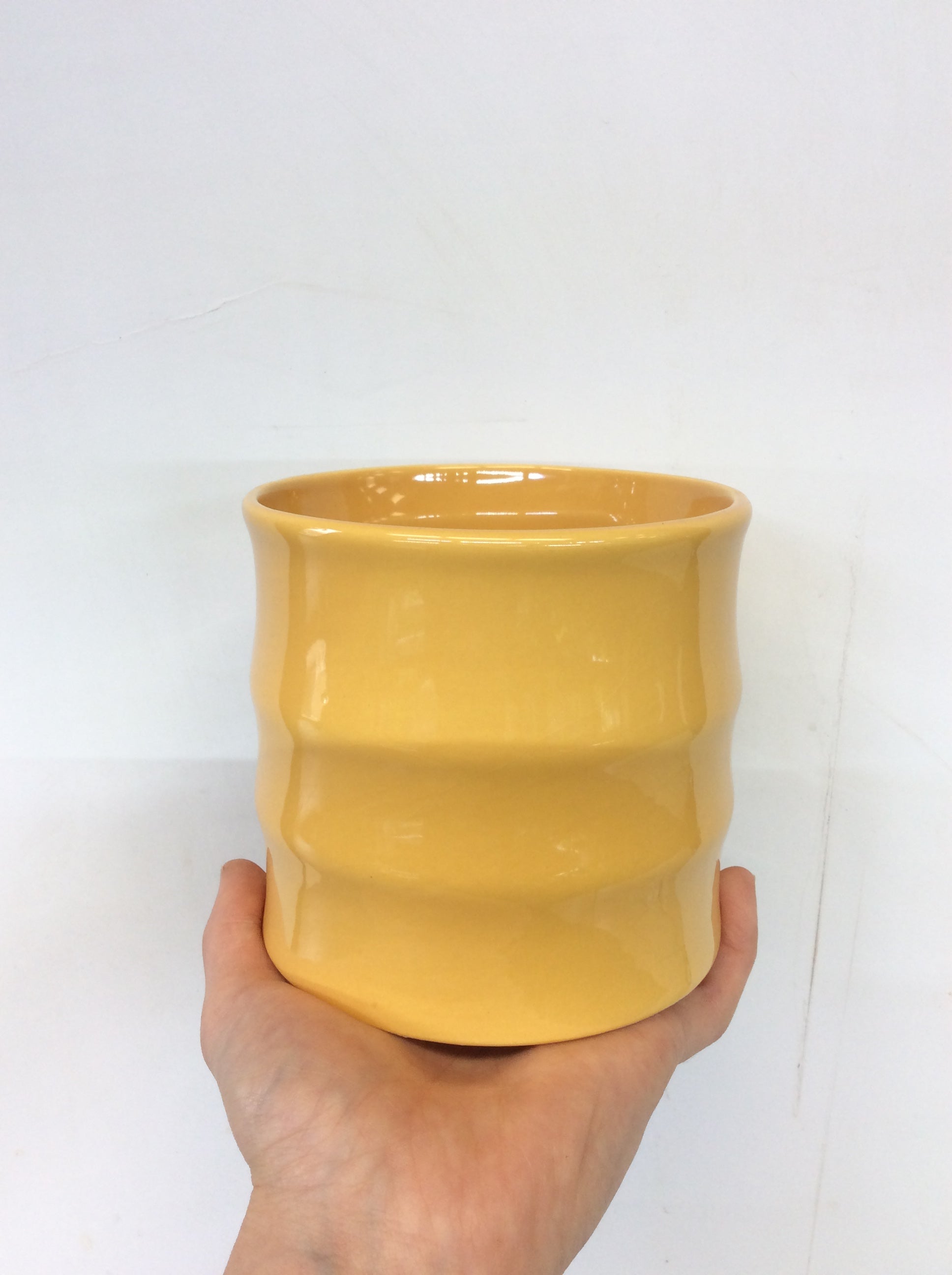Ailie 4" Yellow Ceramic