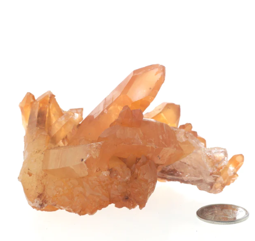 Tangerine Quartz Cluster