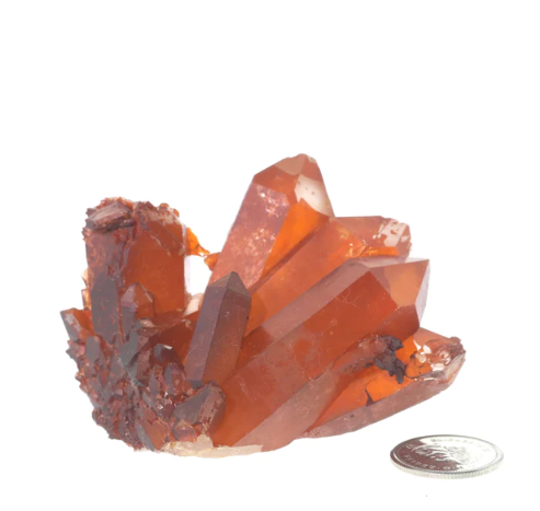 Tangerine Quartz Cluster