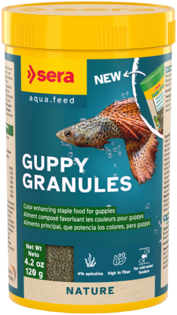 Sera Guppy Gran Nature - Veggie Food