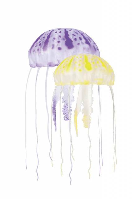 AQUATOP Floating Jellyfish Decoration Medium (2-Pack)