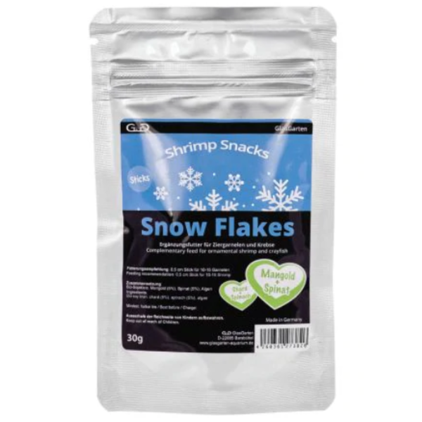 GlasGarten Shrimp Snacks Snow Flakes