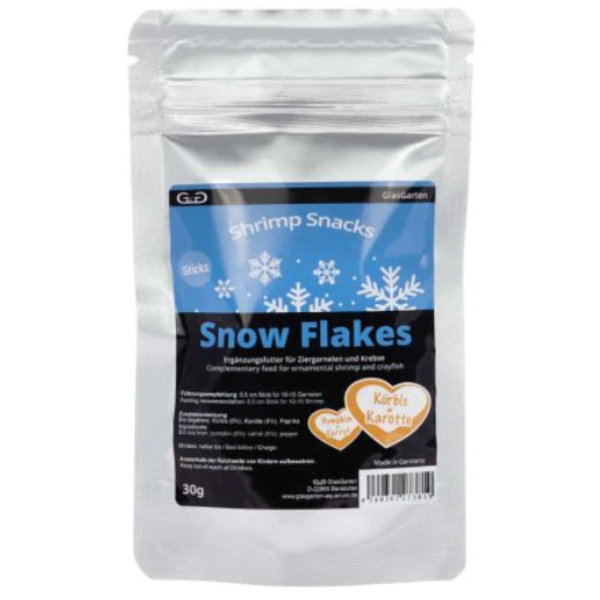 GlasGarten Shrimp Snacks Snow Flakes