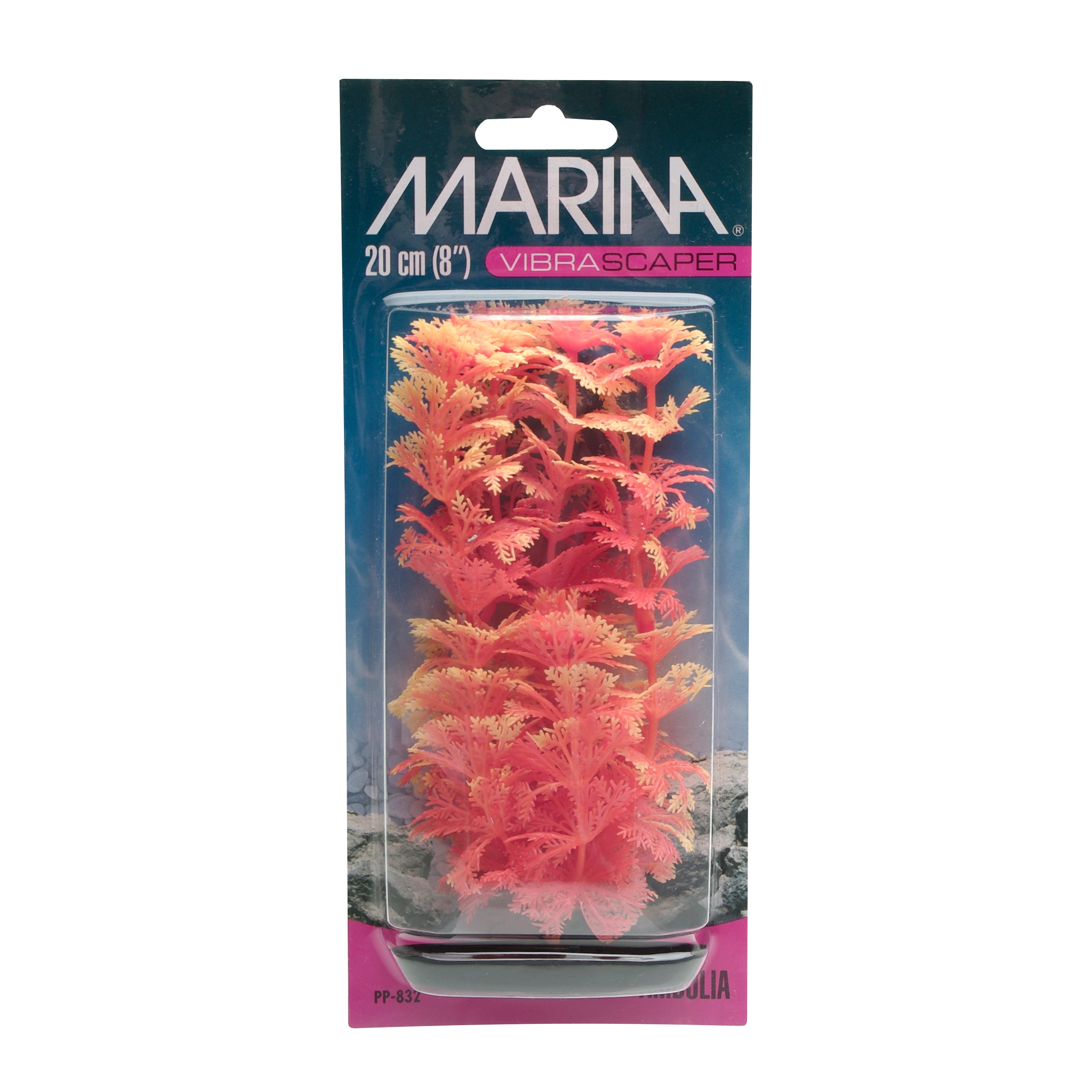 Marina Vibrascaper Plastic Plant - Ambulia - Orange-Yellow 8" (DISCONTINUED)