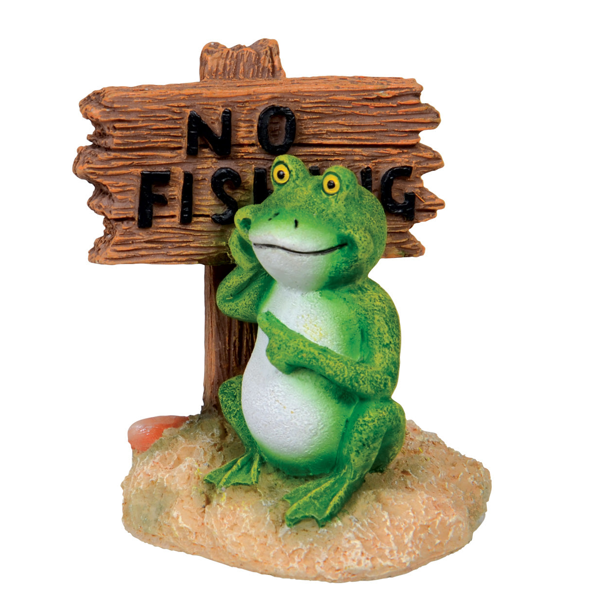 Underwater Treasures "No Fishing" Frog - Small