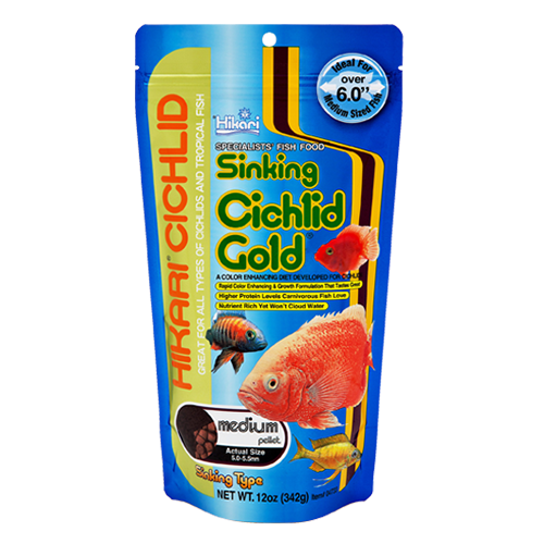 Hikari Sinking Cichlid Gold Medium Pellets (Special Order Product)