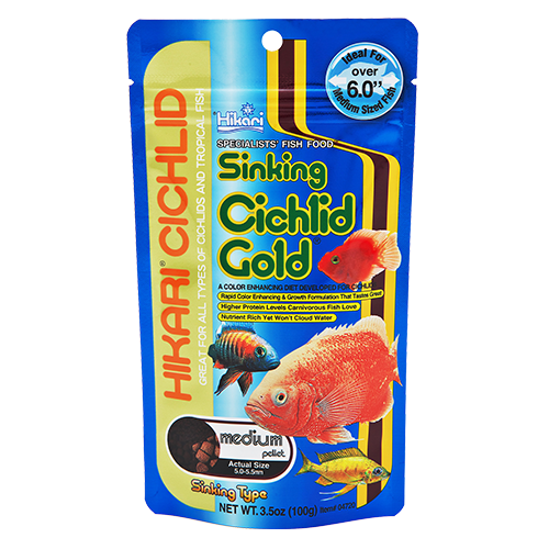 Hikari Sinking Cichlid Gold Medium Pellets (Special Order Product)