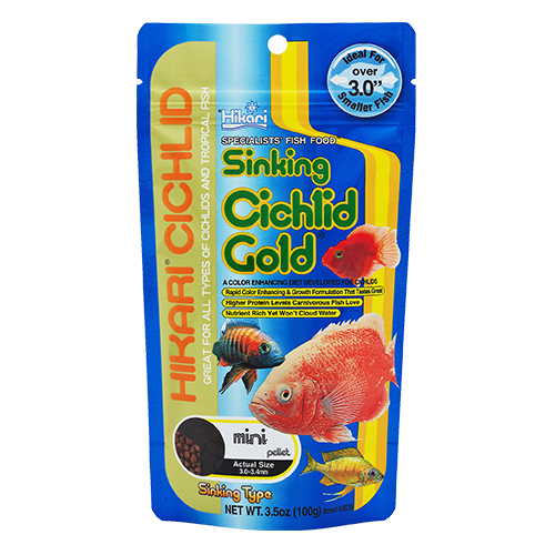 Hikari Sinking Cichlid Gold Mini Pellets (Special Order Product)