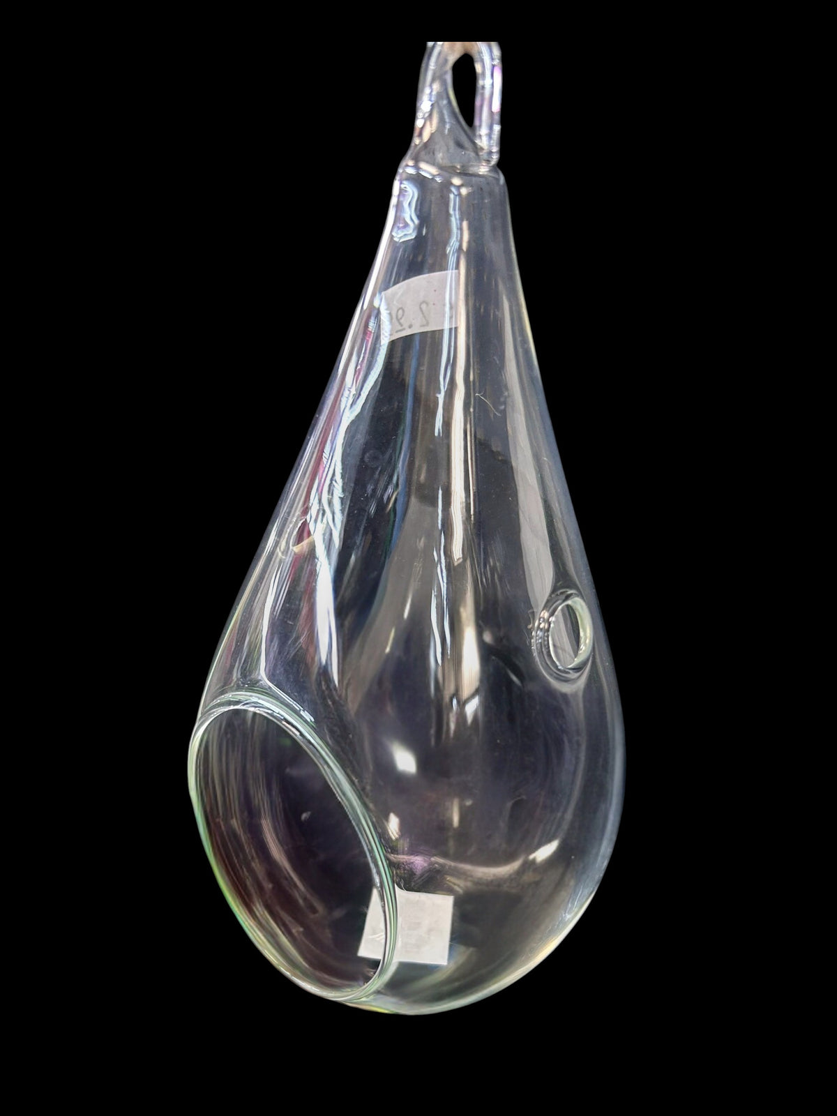 Syndicate glass hanging pot