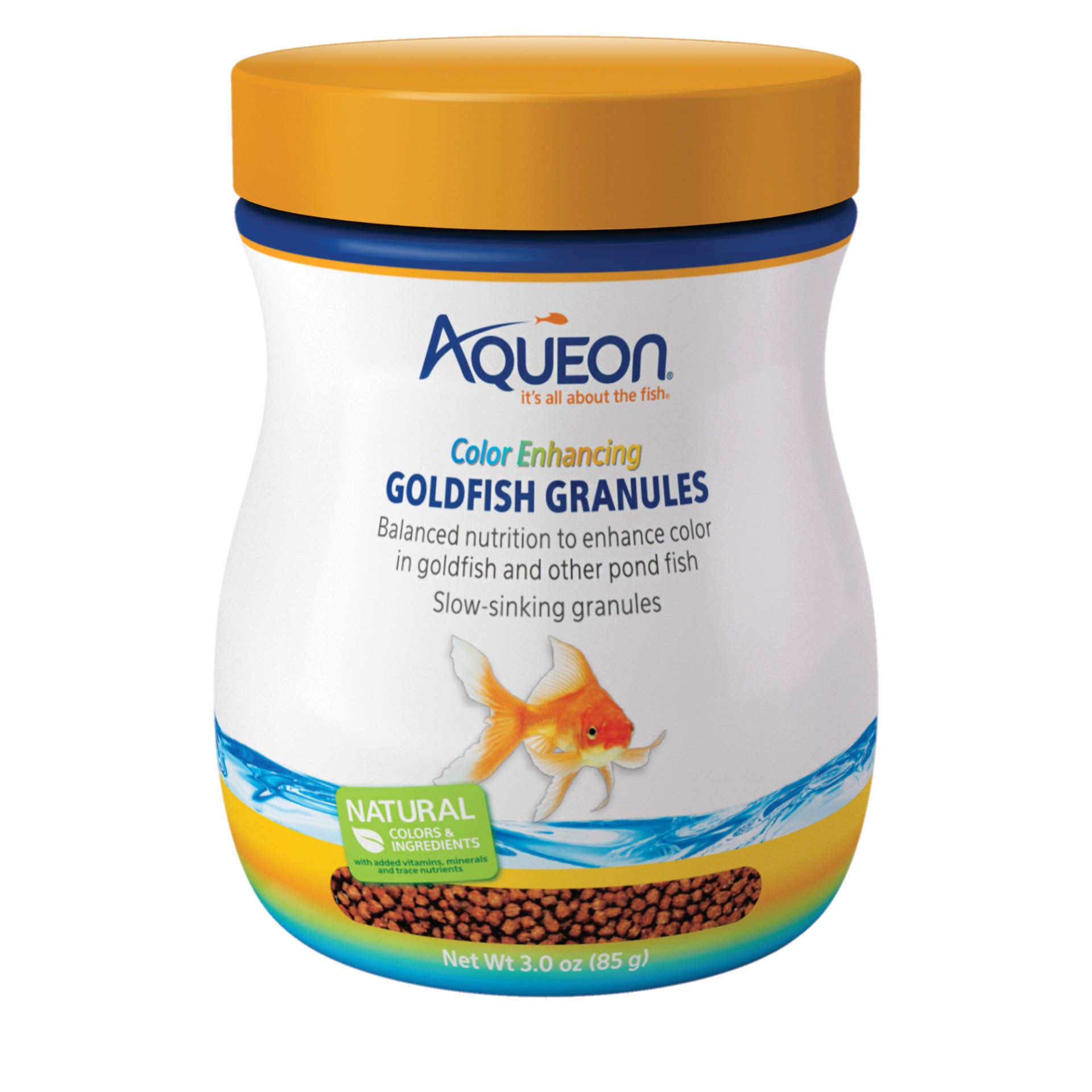 Aqueon Goldfish Granules - Colour Enhancing