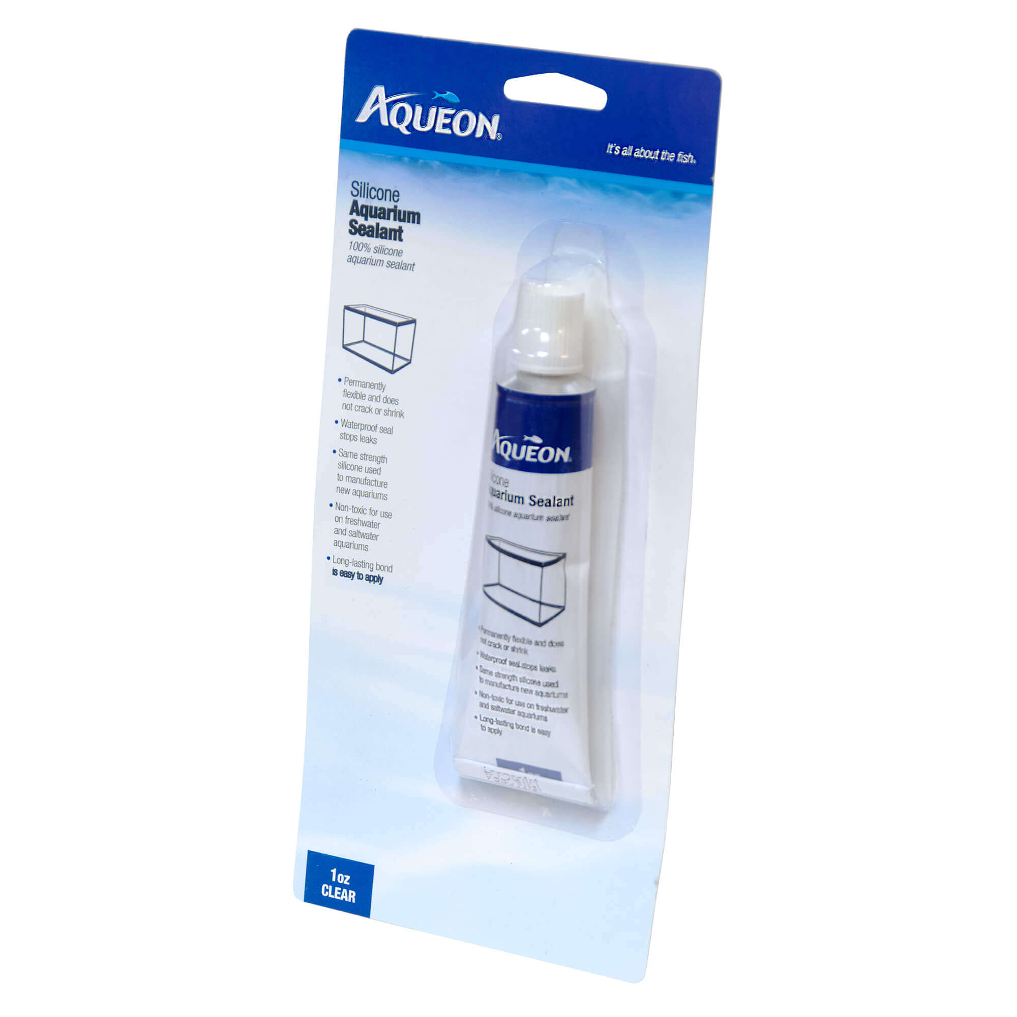 Mastic silicone pour aquarium Aqueon 