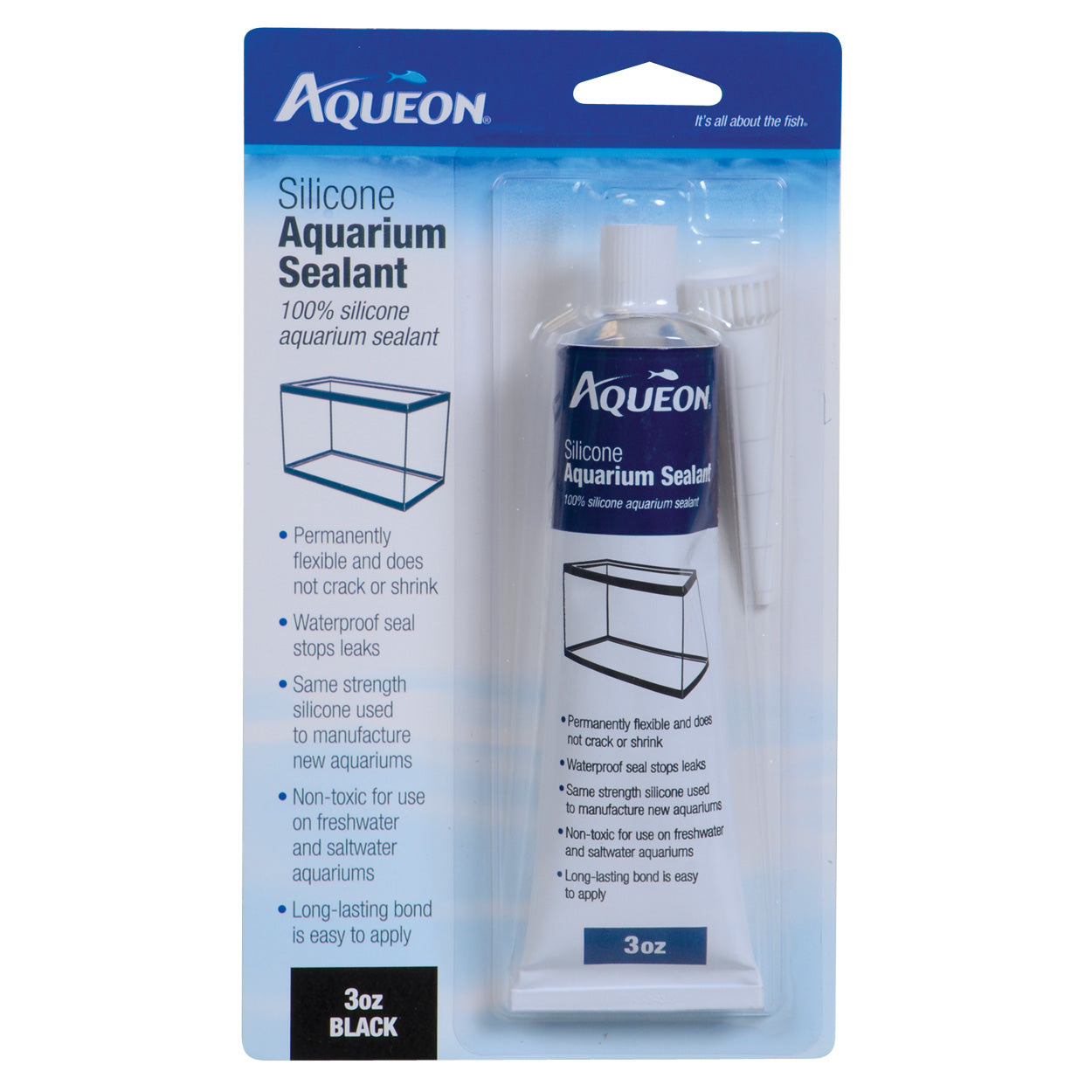 Mastic silicone pour aquarium Aqueon 