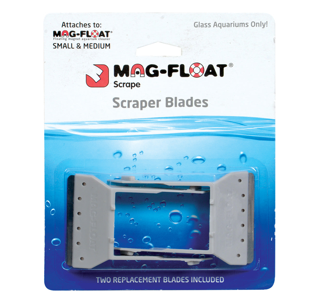 Gulfstream Tropical Scraper Blades for Mag-Float Small/Medium - 2 pk