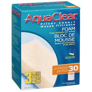 AquaClear Foam Filter Insert - 3 pack
