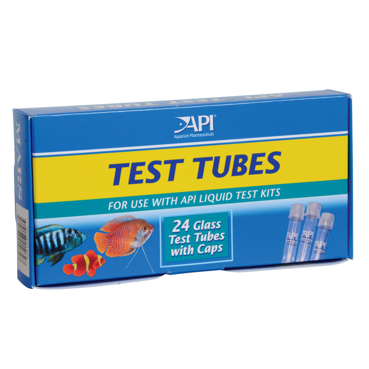 API Test Tubes with Caps - 24 Pack (Special Order Product)