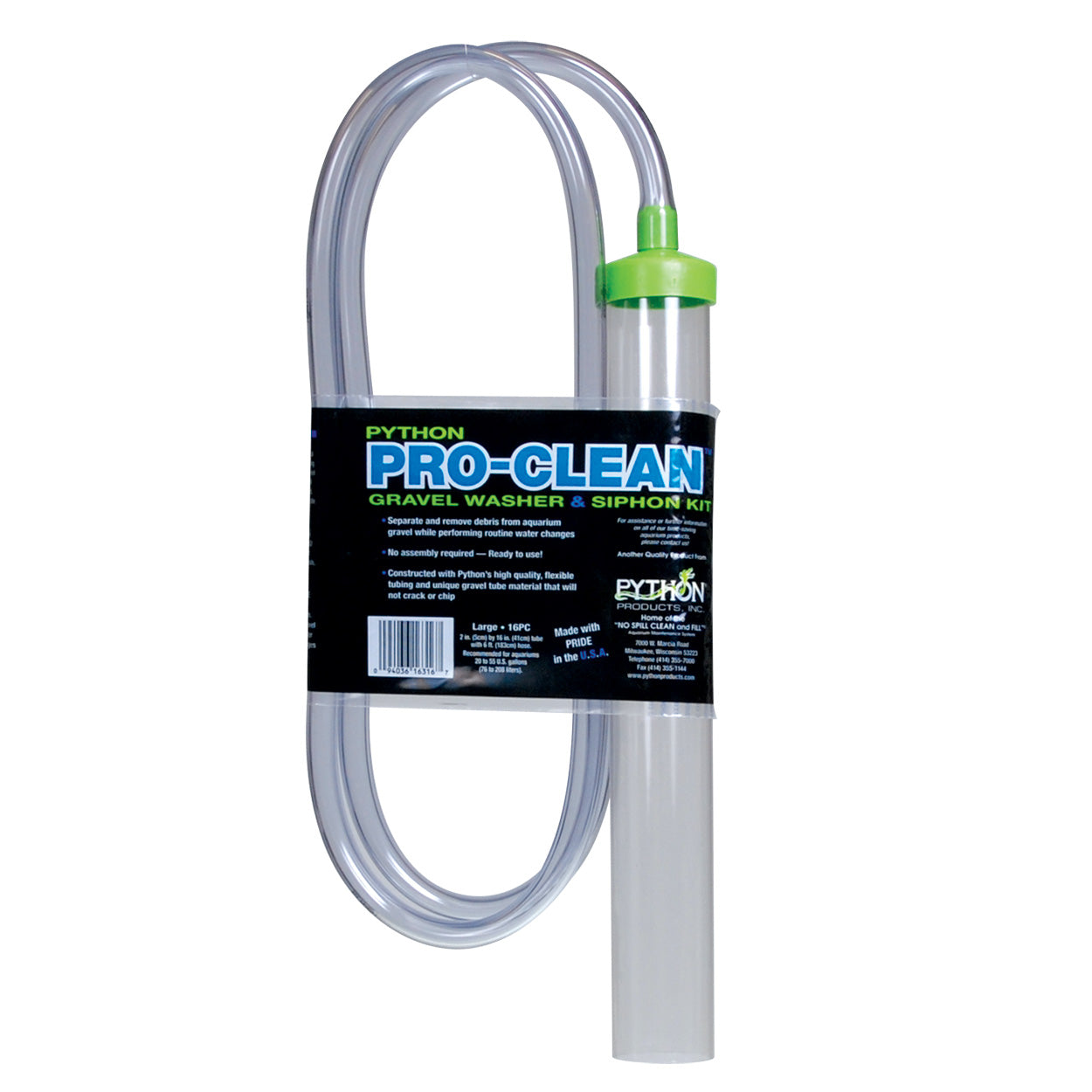 Python Pro Clean Gravel Washer and Siphon Kit