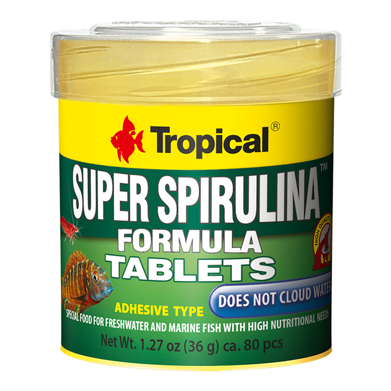 Tropical Super Spirulina Tablets 36 gr