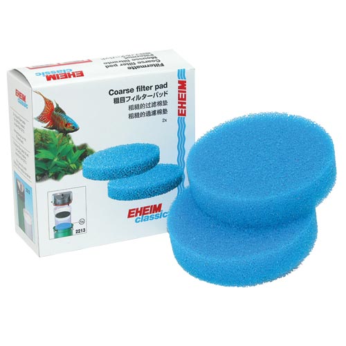Eheim Coarse Foam Filter Pad 250/2213 2 Pack