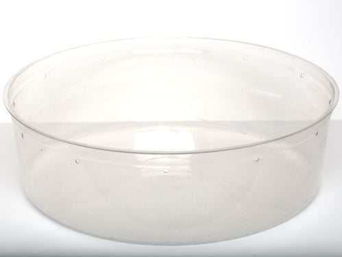 Super Clear Cups (Pre-punched) 9.75"