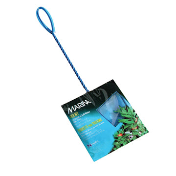 Saich Aquarium Fish Net Fine Mesh Fish Catch Nets Plastic Handle - Green 10 Inches