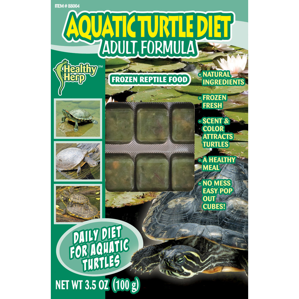 Healthy Herp Frozen Aquatic Turtle Diet