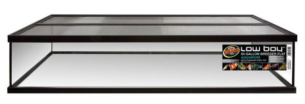 Zoo Med Low Boy Breeder Flat Aquarium Special Order Only