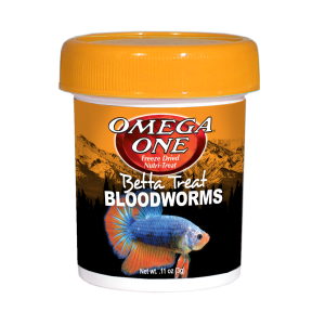 Omega One Betta Treat Freeze-Dried Bloodworms (3g)