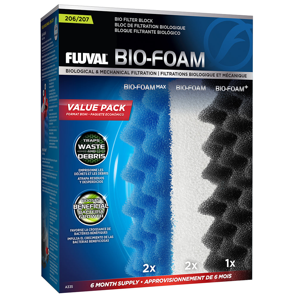Fluval 206/207 Bio-Foam Value Pack