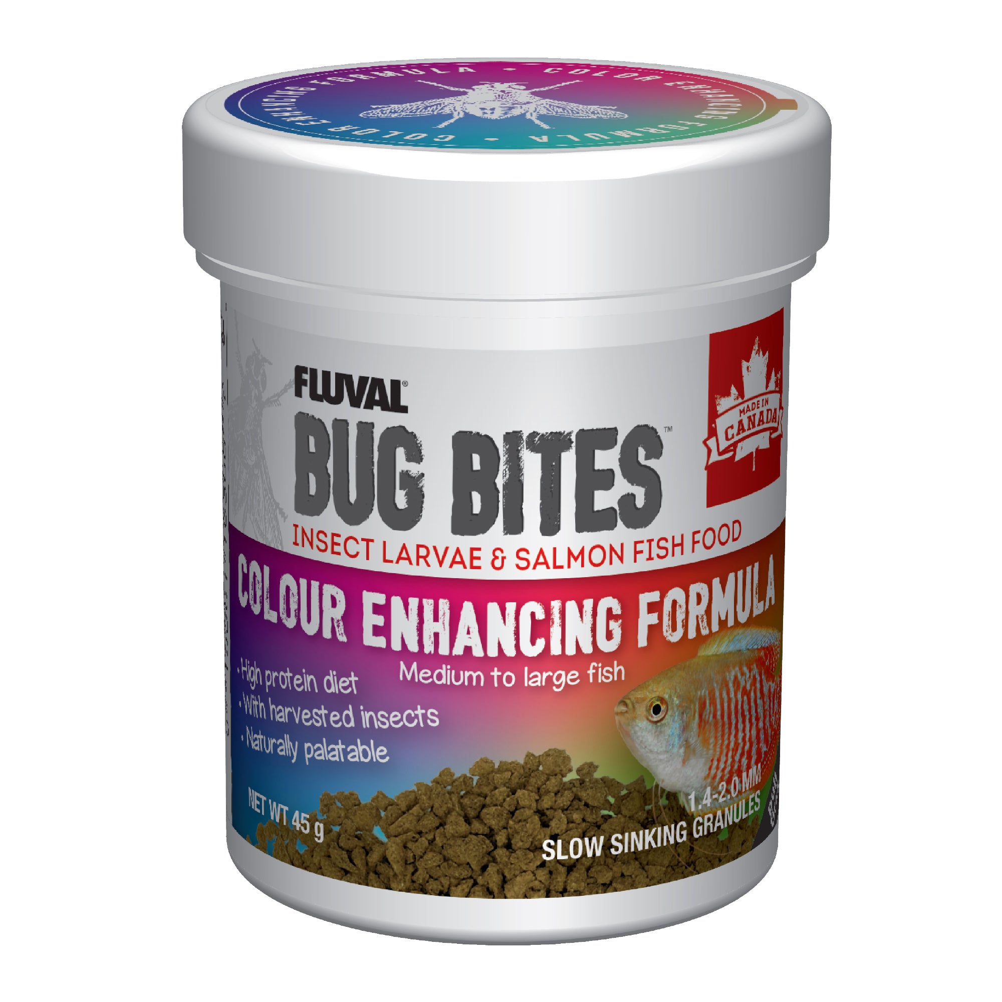 Fluval Bug Bites Colour Enhancing