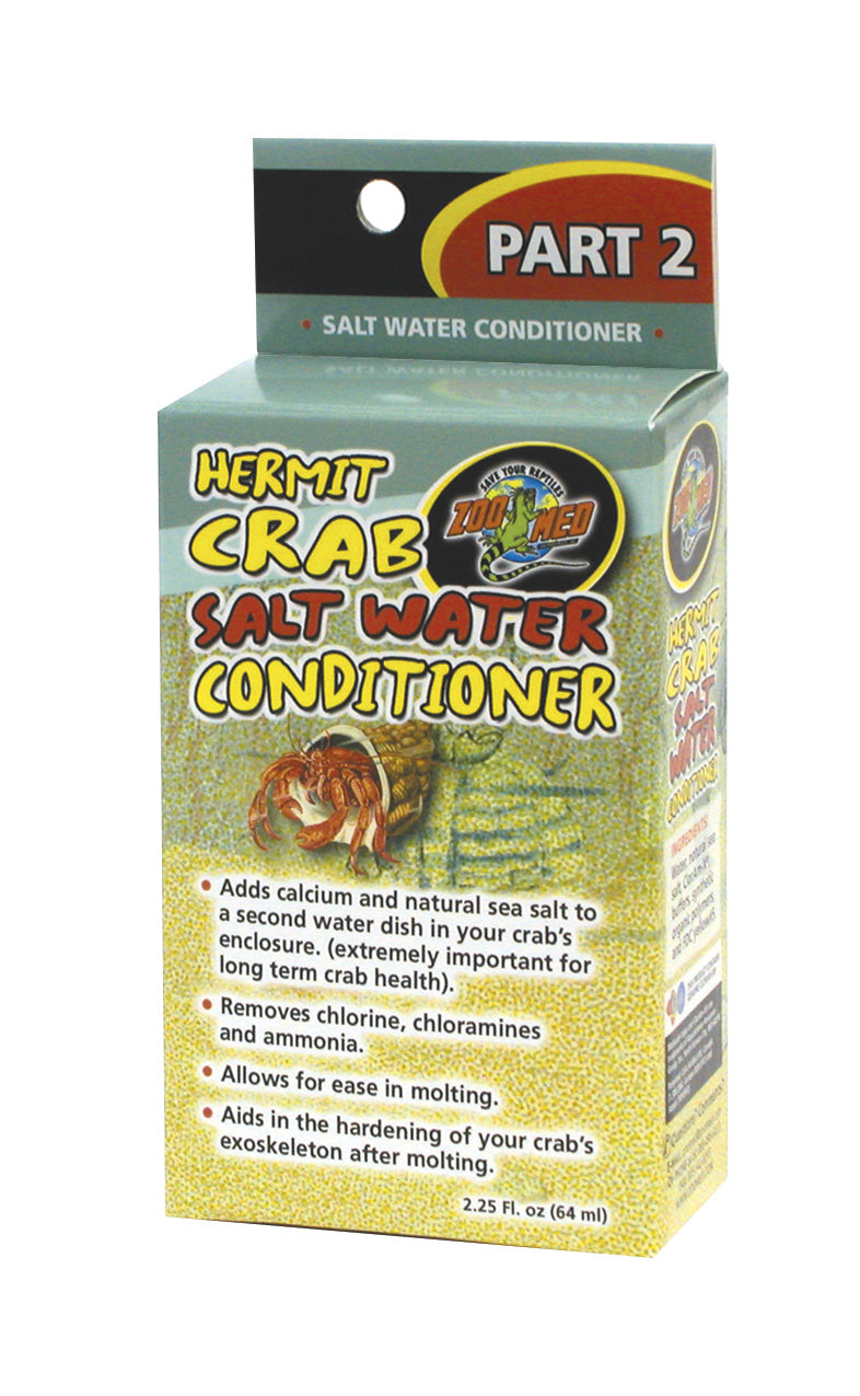 Zoo Med Hermit Crab Salt Water Conditioner