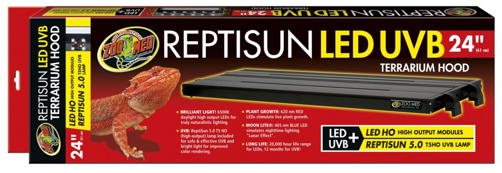 ReptiSun LED UVB Terrarium Hood