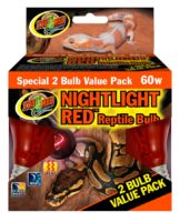 Zoo Med Nightlight Red Reptile Bulb