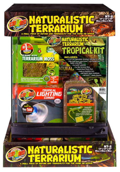 Zoo Med Naturalistic Tropical Kit 12x12x18