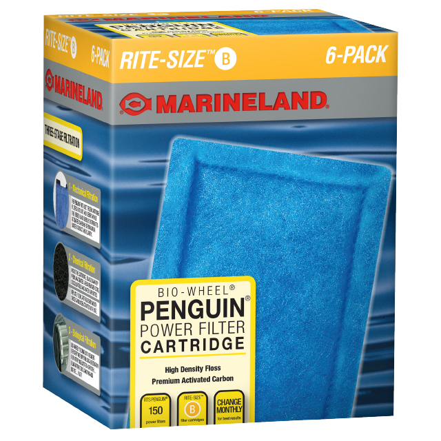 Marineland Penguin Power Filter Cartridge - 6 Pack