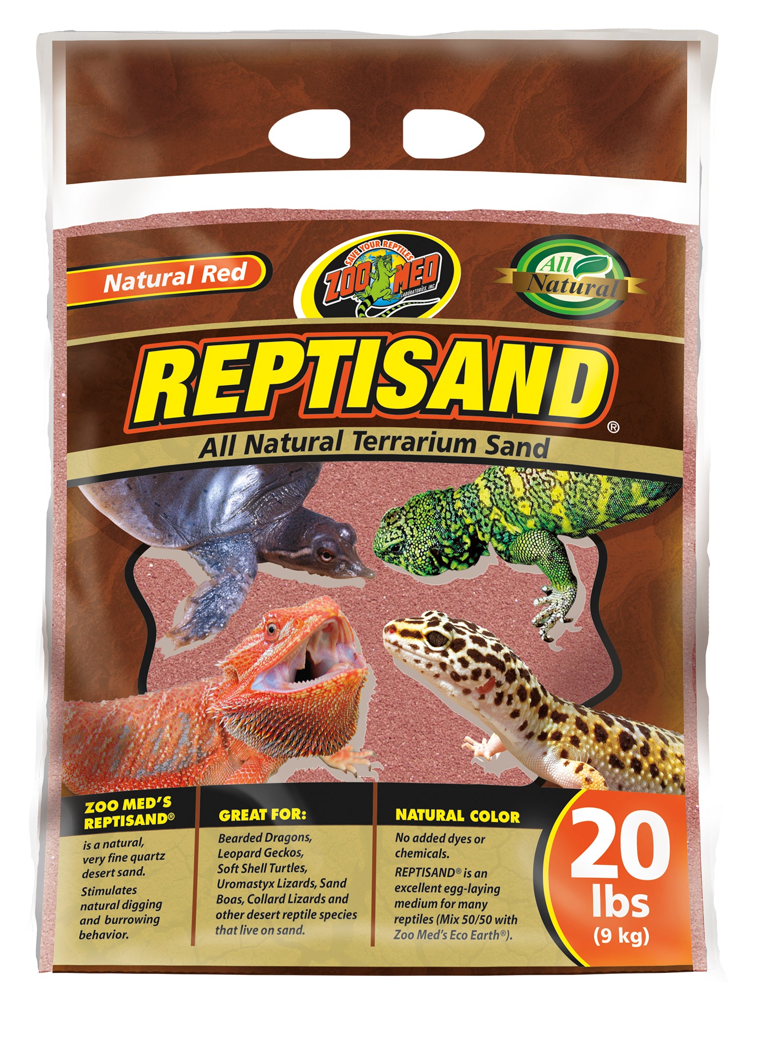 Zoo Med Repti Sand – Natural Red