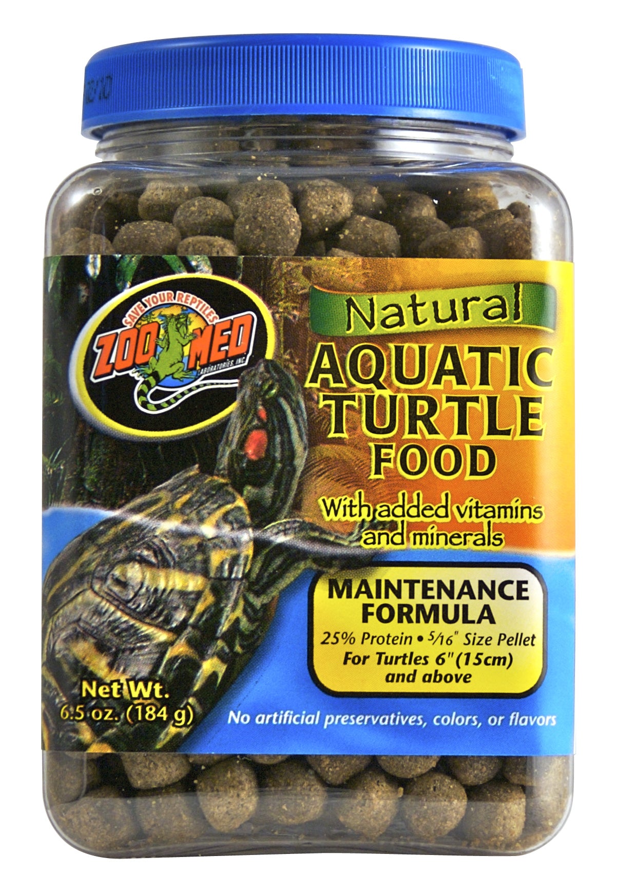 Zoo Med Natural Aquatic Turtle Food – Maintenance Formula