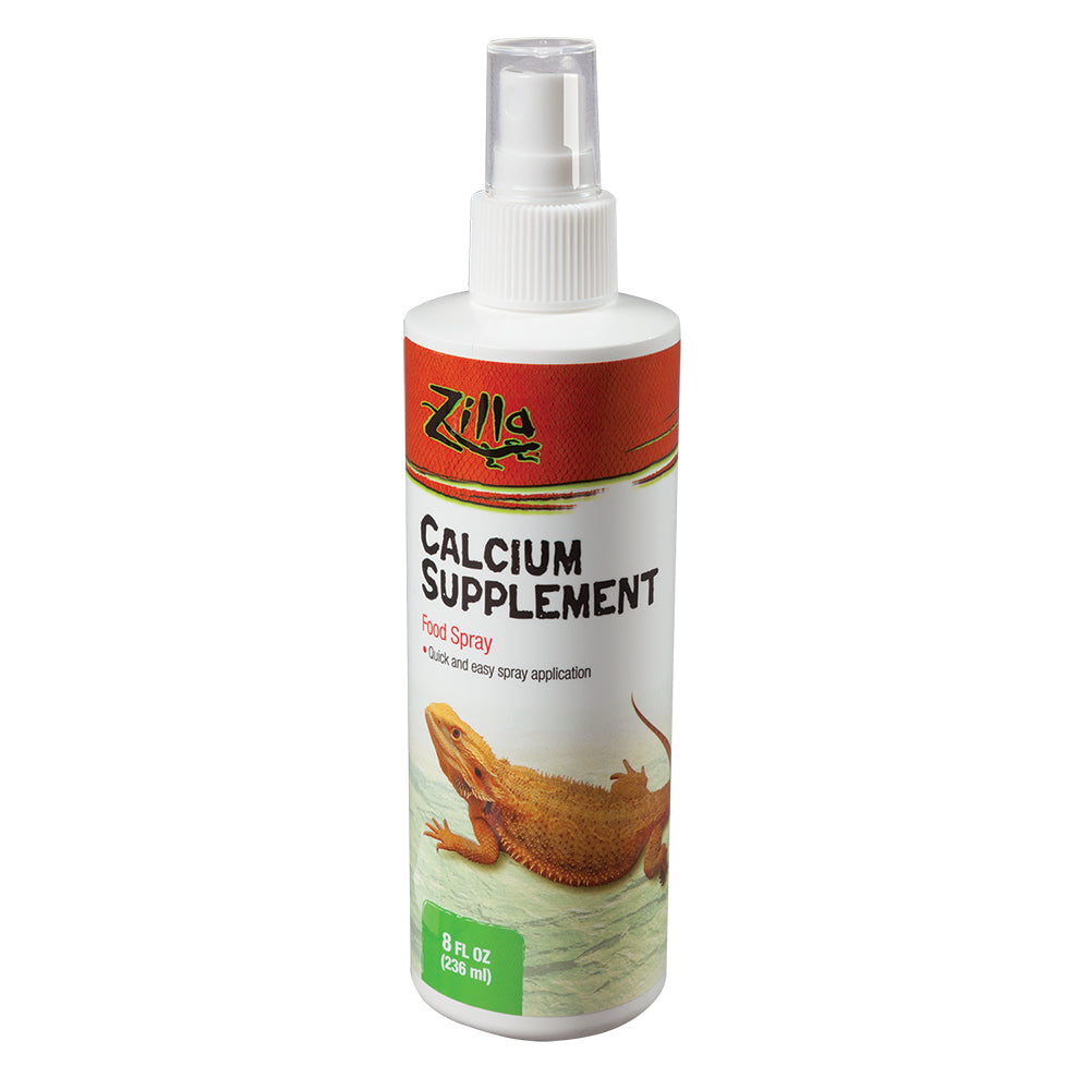 Zilla Food Spray Calcium Supplement - Food Spray - 237ml (8 fl oz)