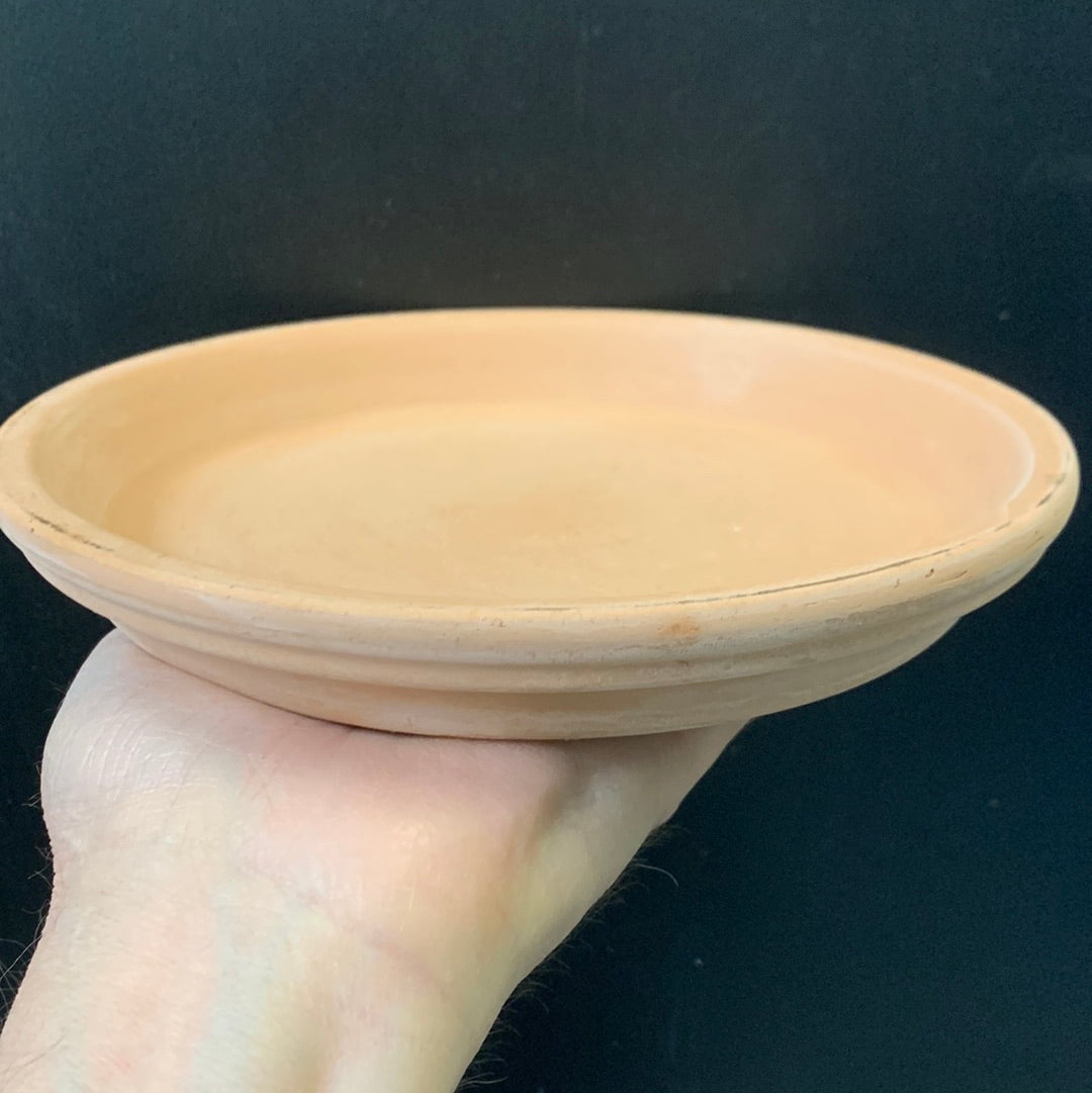 Clay Saucer Bleached Clay