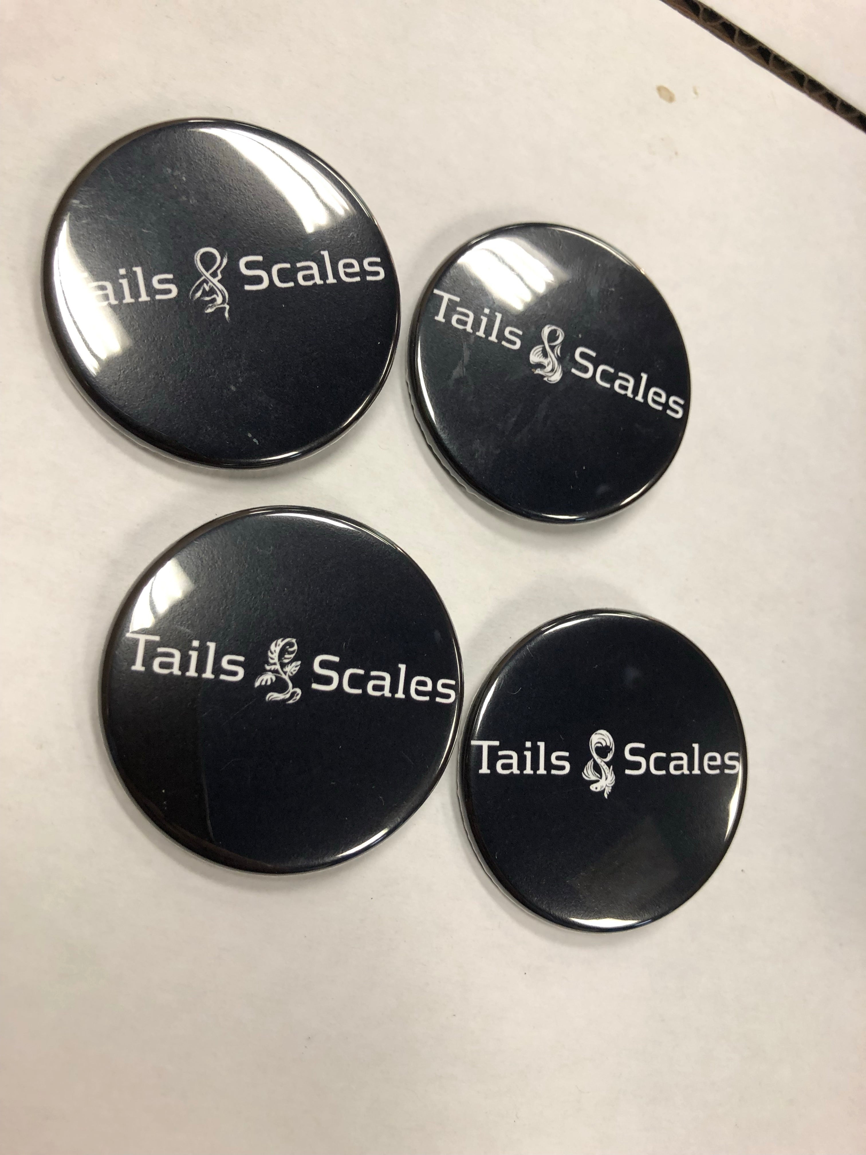 Tails & Scales Buttons