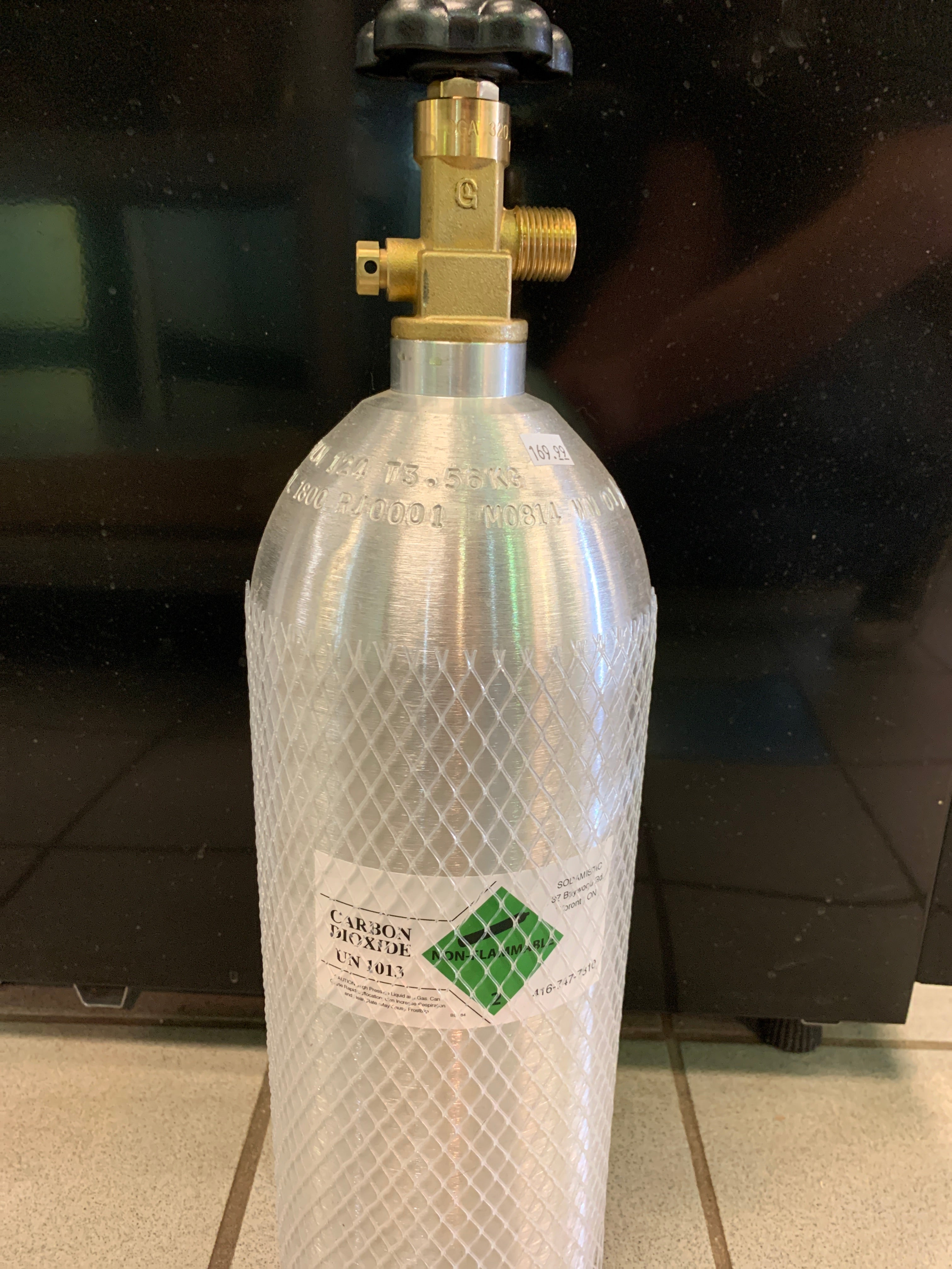 5 lb CO2 Cylinder (full)