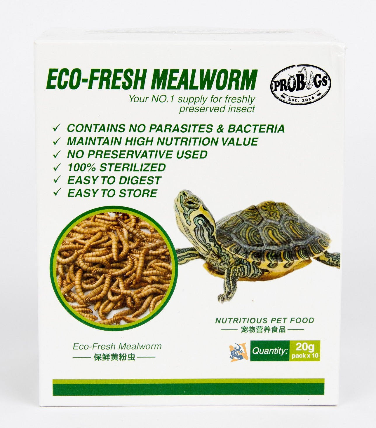 Pro Bugs Eco-Fresh Mealworms