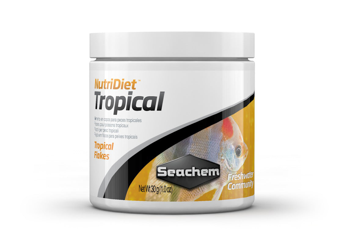 Seachem NutriDiet Tropical Flakes with GarlicGuard