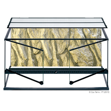 Exo Terra Wide Glass Terrarium - Large (36 x 18 x 18")