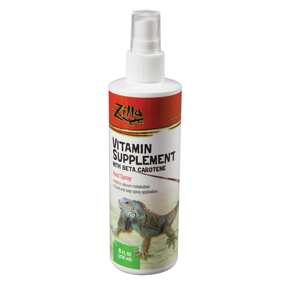 Zilla Food Spray Vitamin Supplement with Beta Carontene - Food Spray